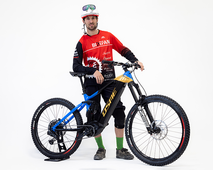 OSME with Polini World champions of the E-Bike Enduro FIM with