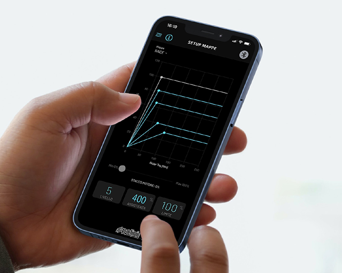 Polini E-Bike App: customize your E-P3+ motor - poliniebike