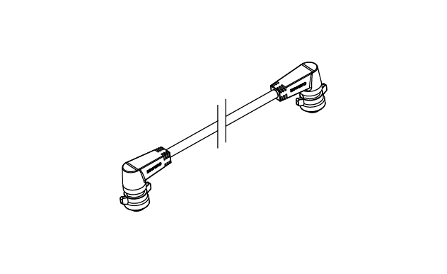 CAVO COLLEG.BOTTLE BATTERY L=200MM / L=700MM